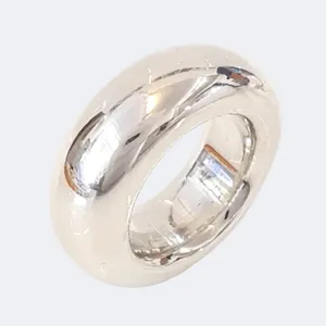 Sterling Silver Organic Ring 10mm