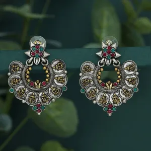 Sukkhi Graceful Oxidised Chandbali Earring for Women