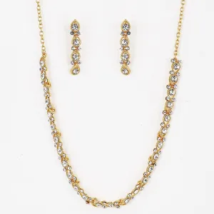 Sukkhi Graceful Stones Studded Necklace Set for Women