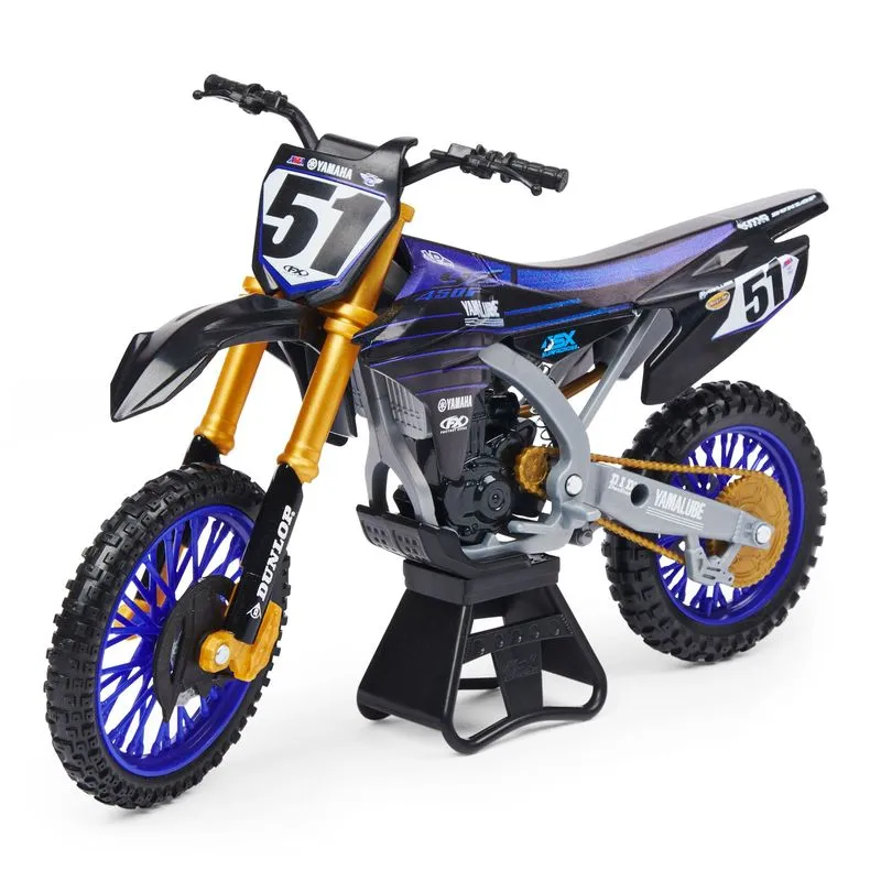 Supercross 1:10 Die Cast Motorcycle #51 Justin Barcia