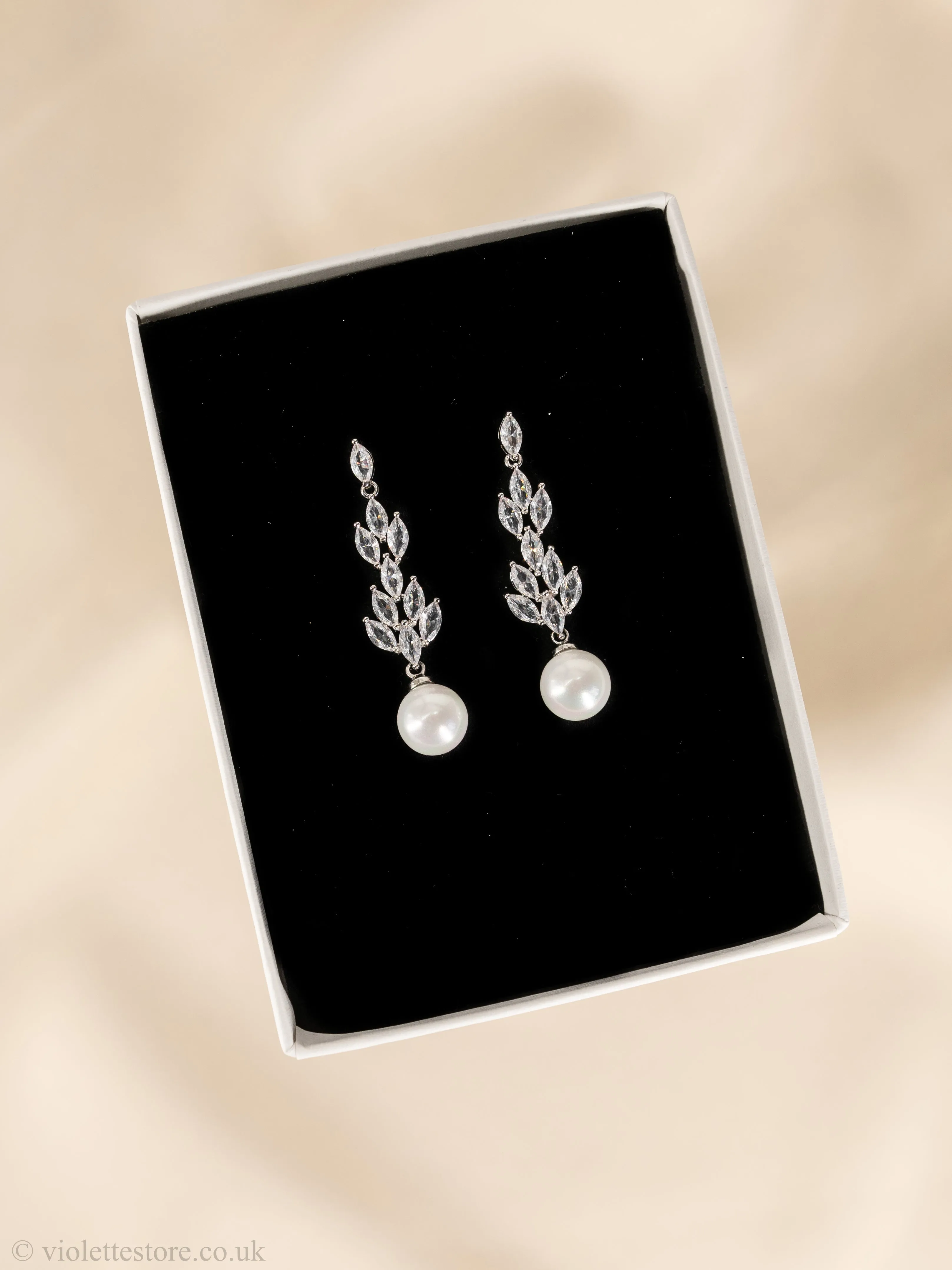 Sydney Long Pearl Earrings
