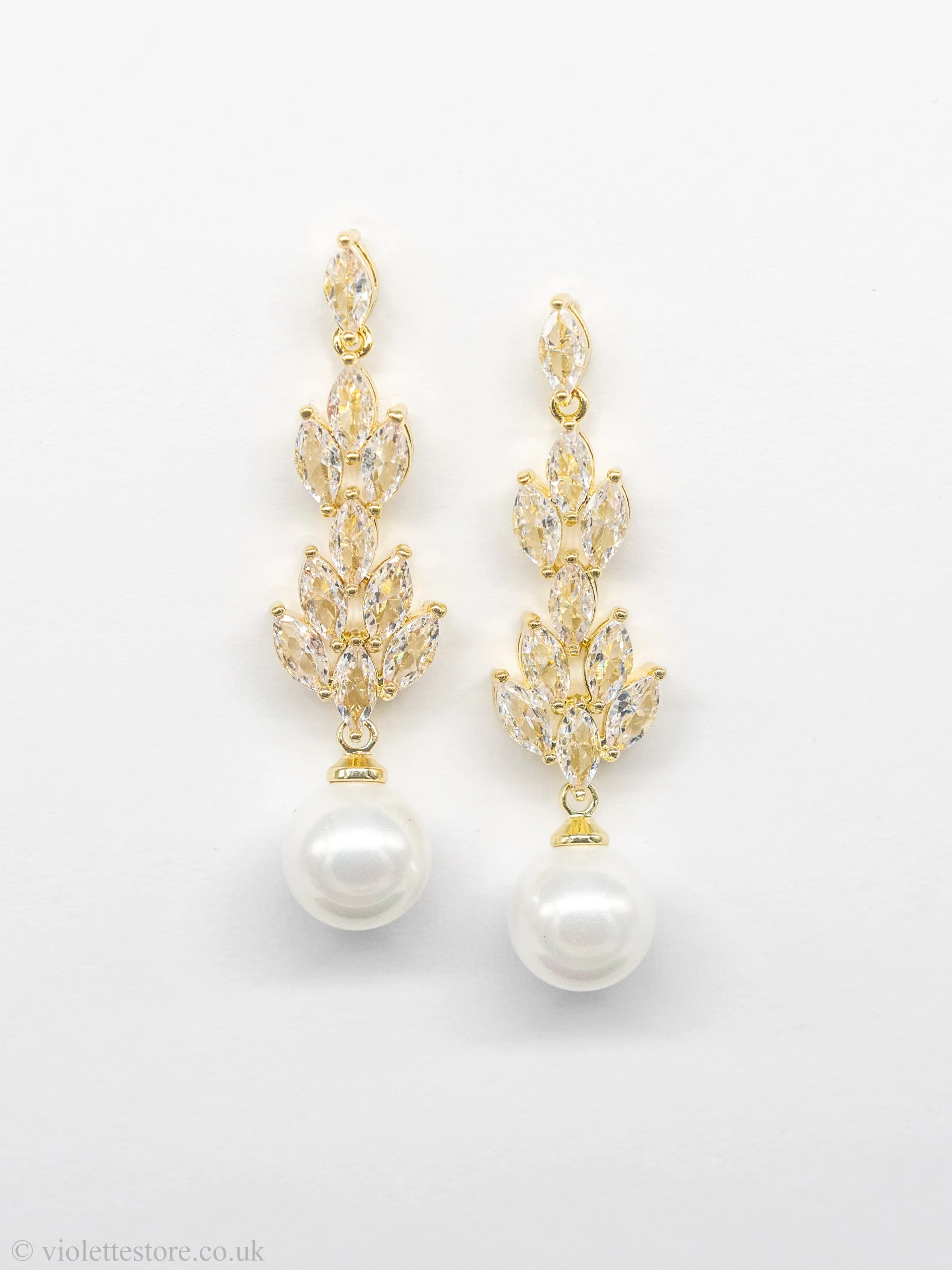 Sydney Long Pearl Earrings