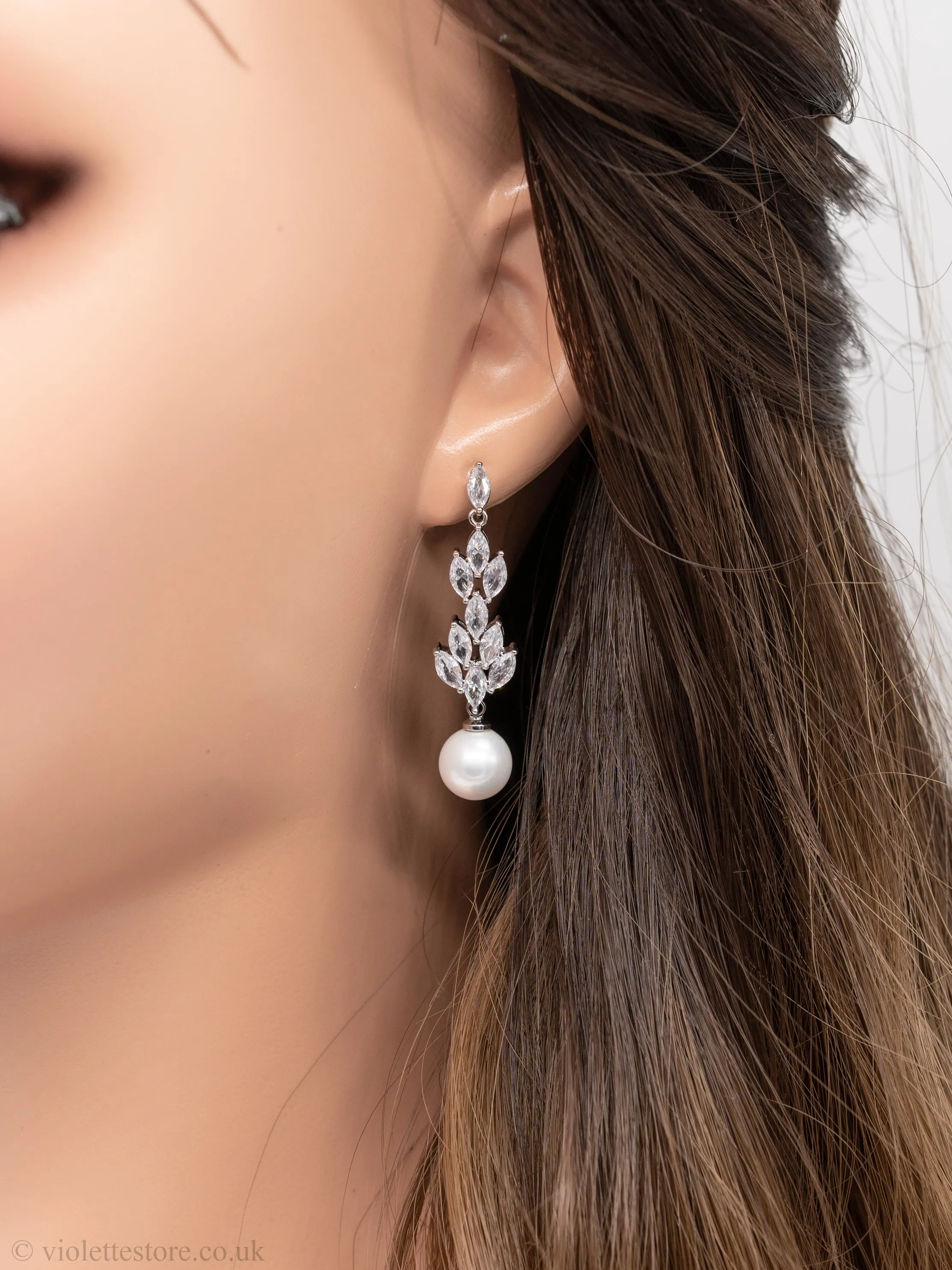 Sydney Long Pearl Earrings