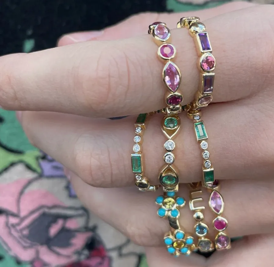 Tattoo Candy Mantra Ring by Eden Presley