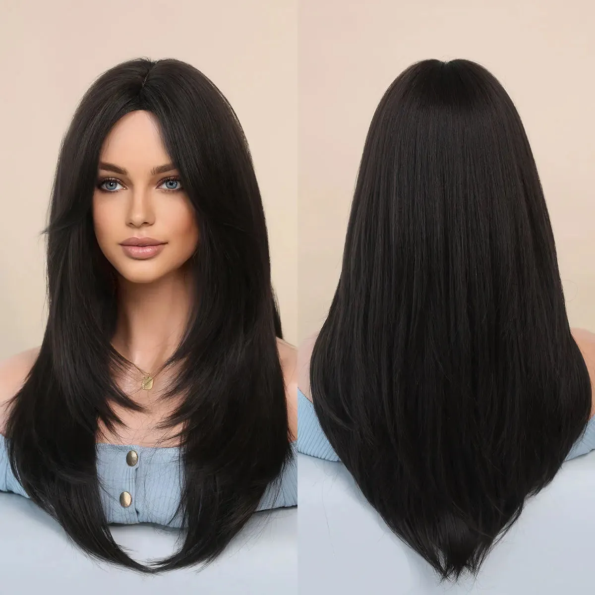 TEEK - Long Looker Layered Heat Resistant Synthetic Wig