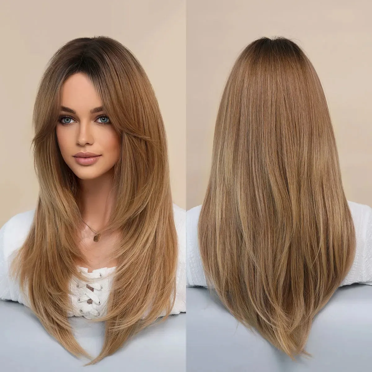 TEEK - Long Looker Layered Heat Resistant Synthetic Wig