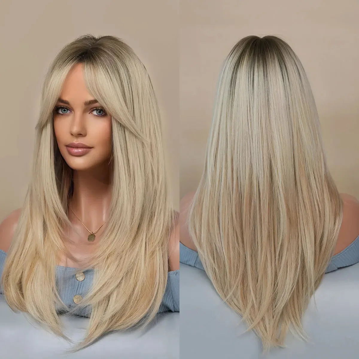 TEEK - Long Looker Layered Heat Resistant Synthetic Wig