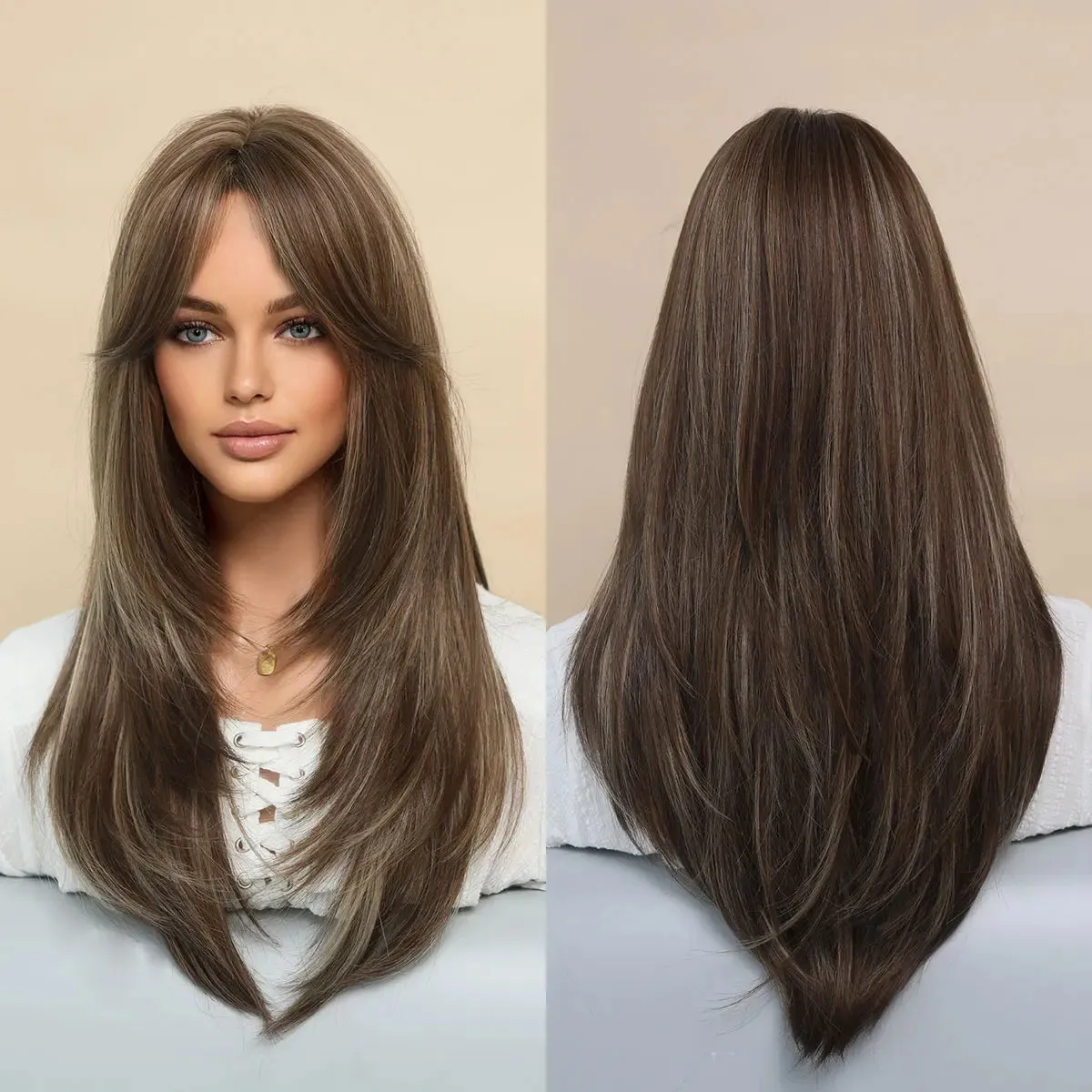 TEEK - Long Looker Layered Heat Resistant Synthetic Wig