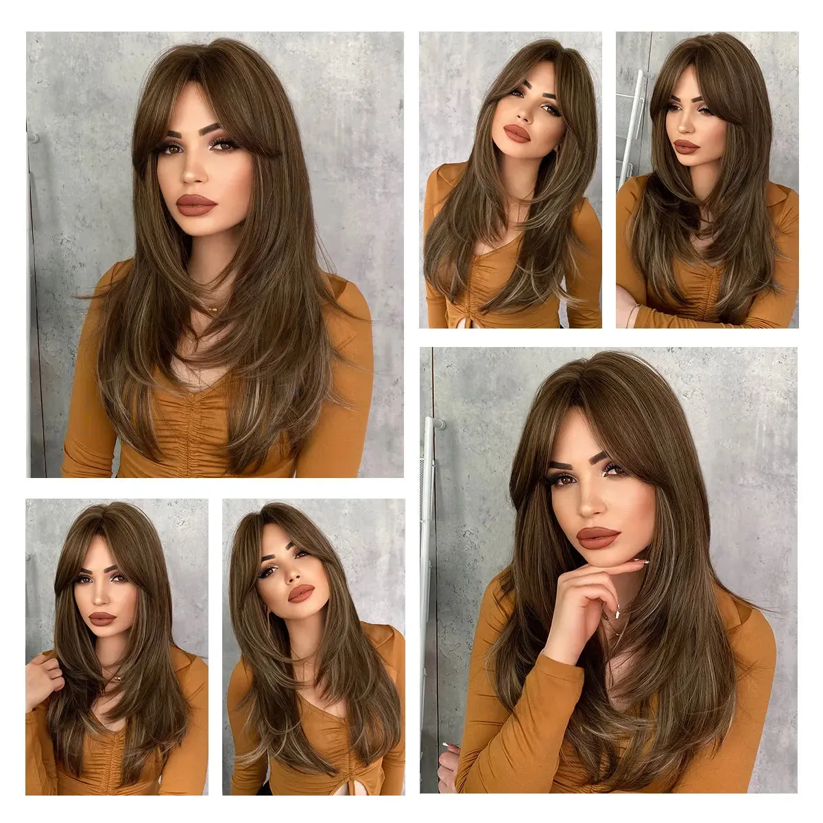 TEEK - Long Looker Layered Heat Resistant Synthetic Wig