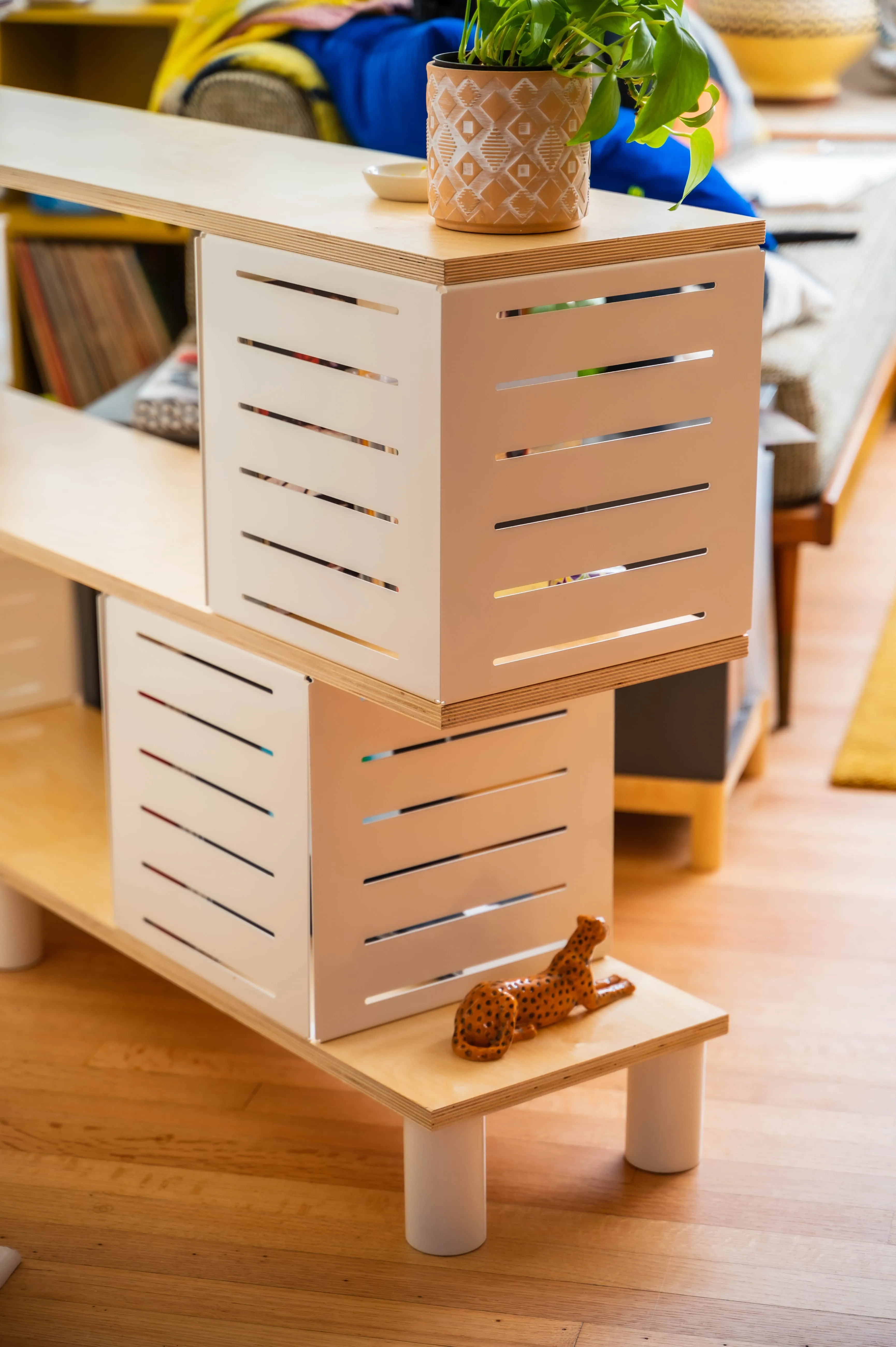 The Panel   Groove Shelving System
