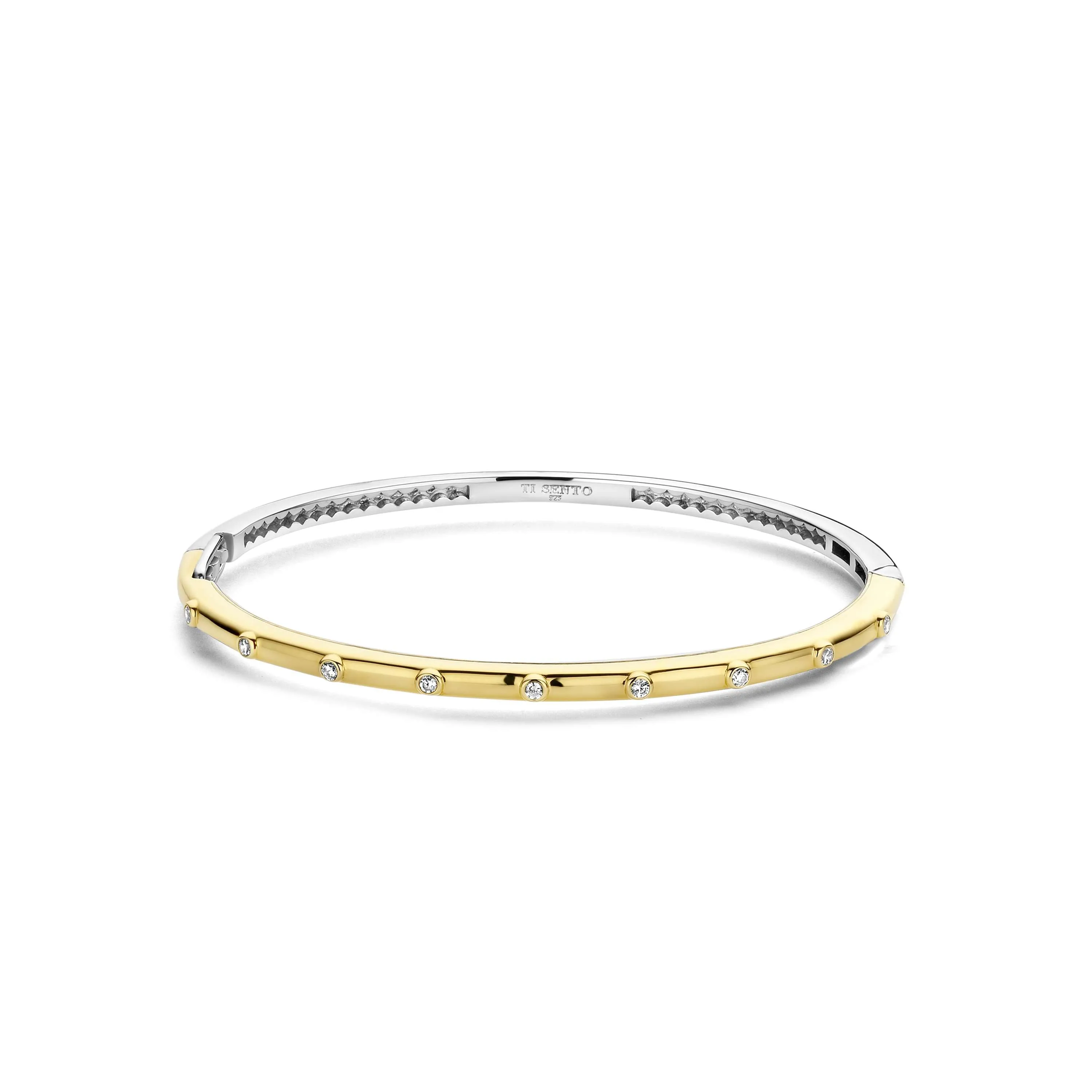 Ti Sento Milano Two-Tone Bangle