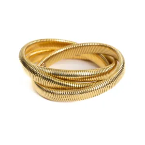 Trio Gold Bracelet Small