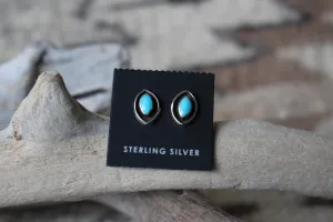 Turquoise Rain Studs