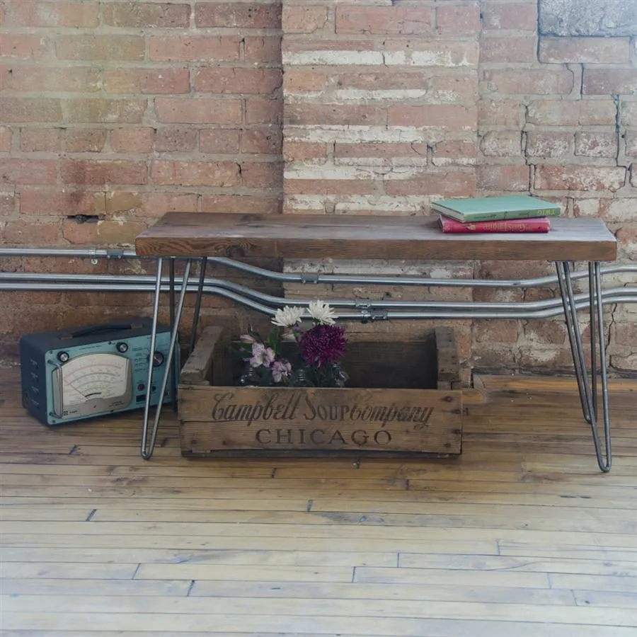 Urban Loft Reclaimed Wood Bench