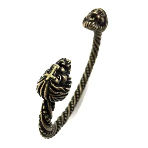 Vikings Lion Bangle Brass