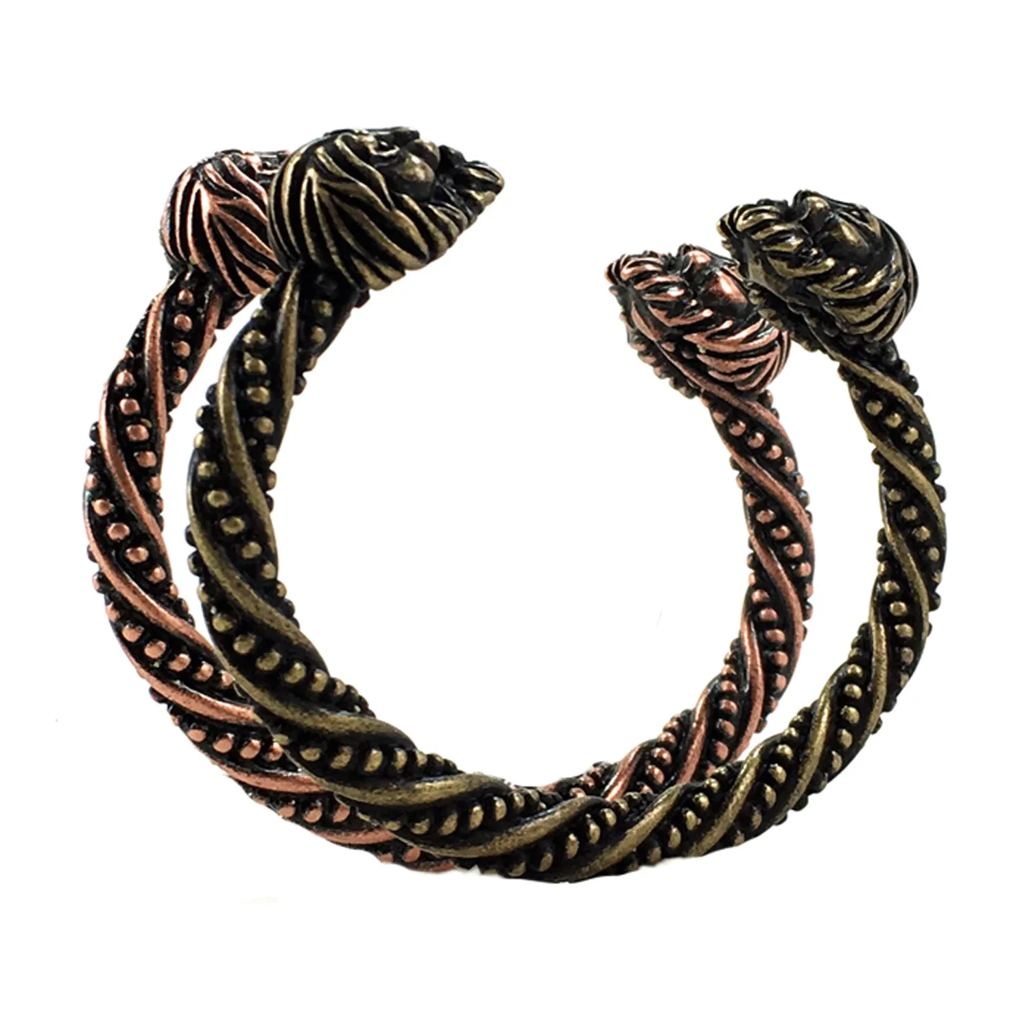 Vikings Lion Bangle Brass