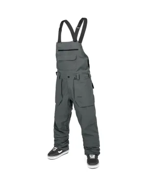 Volcom Men's Roan Bib Pant Charcoal 2025