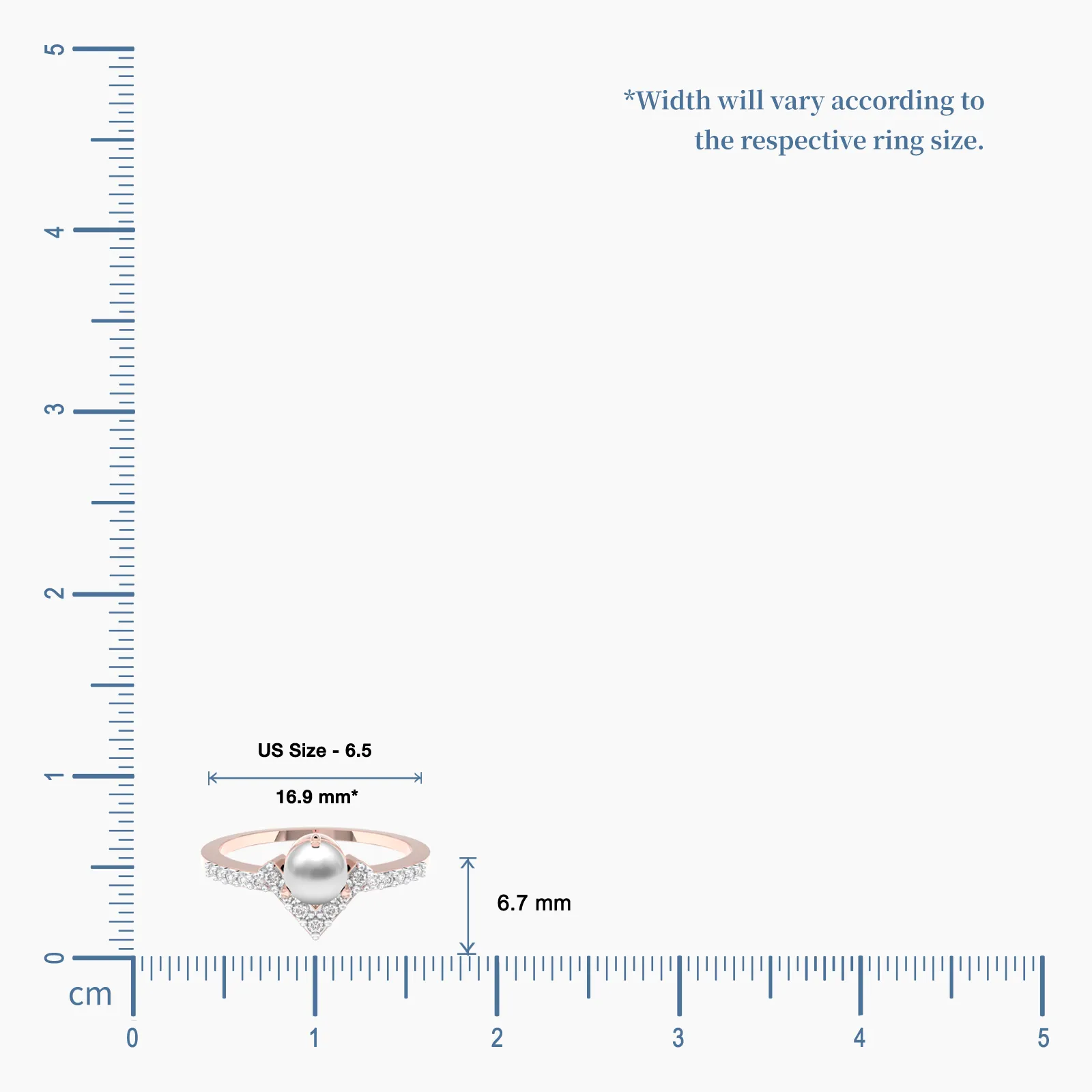 Wishing Pearl Diamond Ring